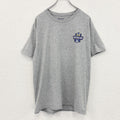 Champion　チャンピオン　NCAA　半袖プリントTシャツ　サッカー　灰色　ライトグレー　Mサイズ　古着