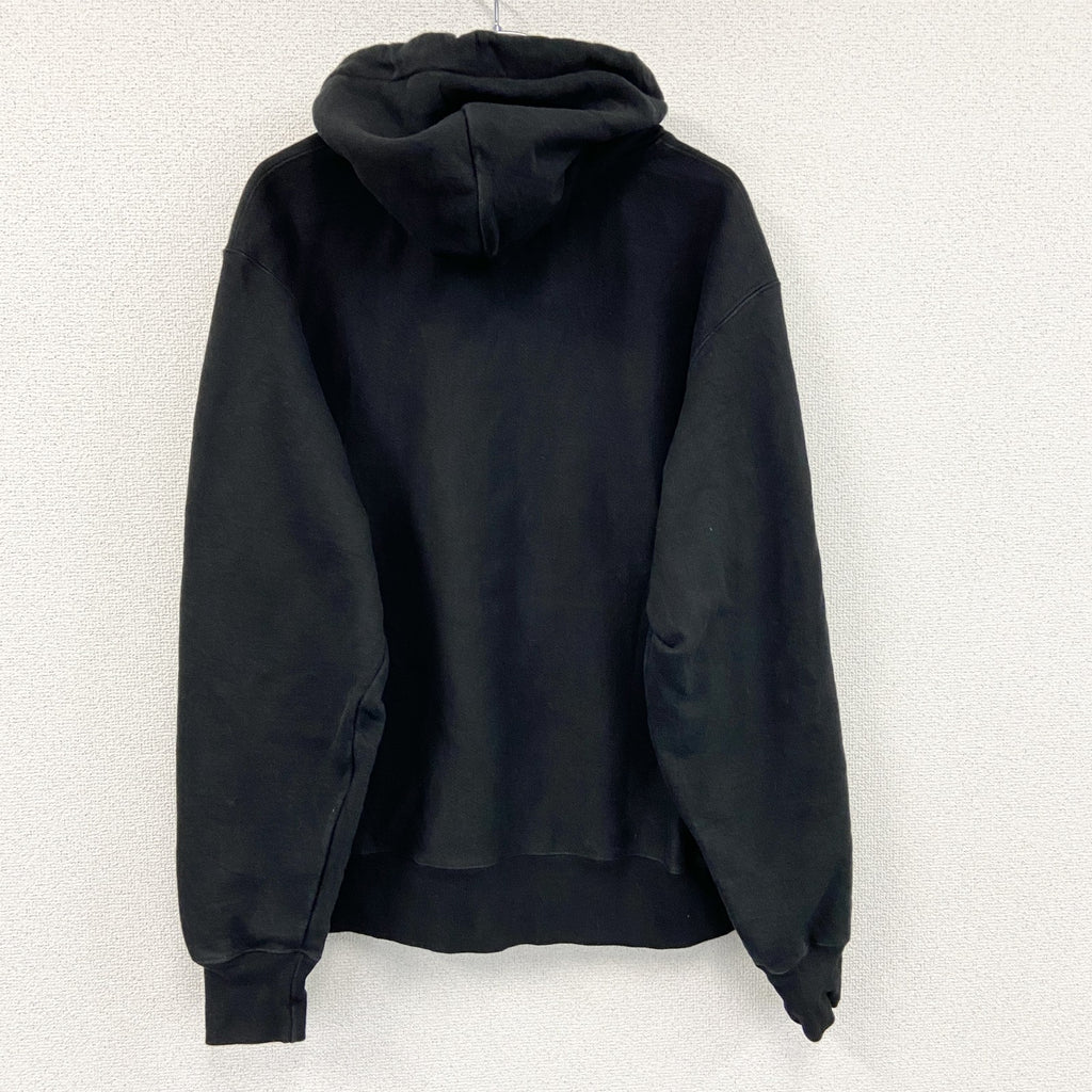 Champion　チャンピオン　リバースウィーブ　スウェットパーカー/フーディー　黒　ブラック　Lサイズ トレーナー スウェットトップス フード付き 古着