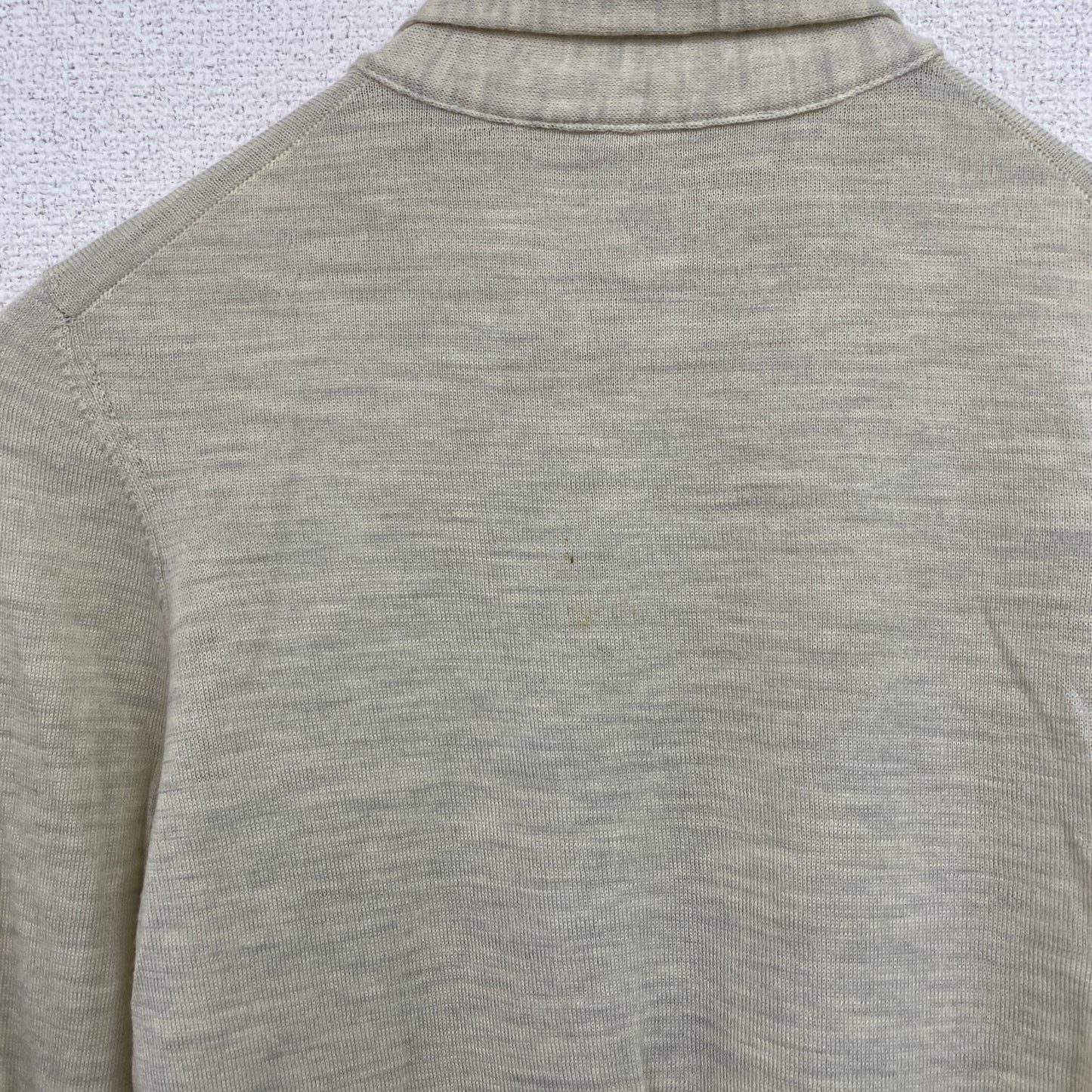 45RPM　45アールピーエム　ポロニットセーター　ベージュ　1サイズ　