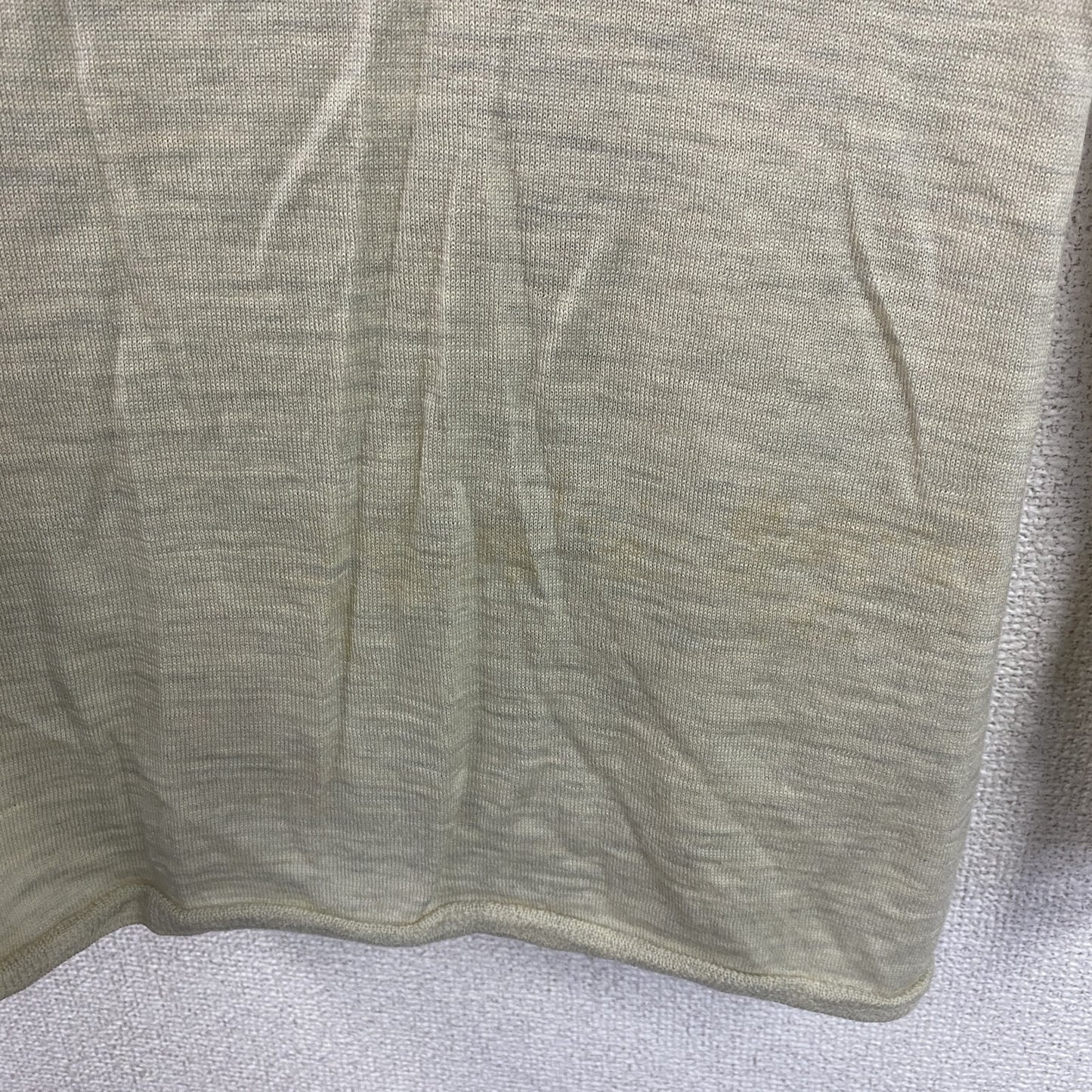 45RPM　45アールピーエム　ポロニットセーター　ベージュ　1サイズ　