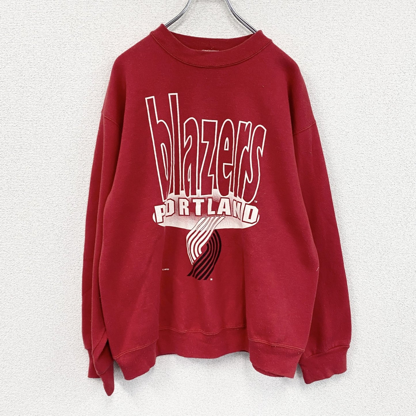 ARTEX　スウェット/トレーナー　赤　レッド　Lサイズ