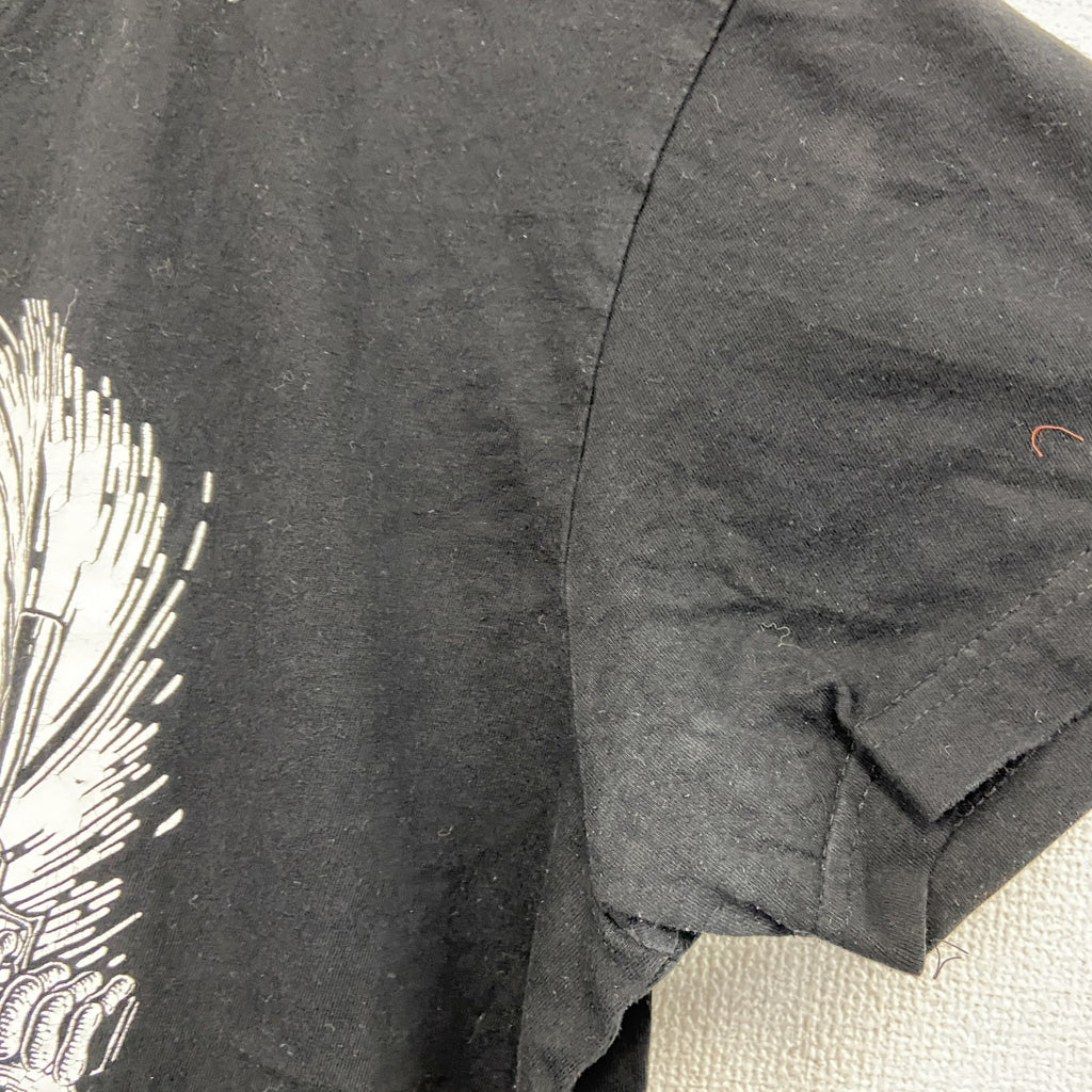FK Official　ジャック・スケリントン　ナイトメア　Disney　ディズニー　半袖Tシャツ　黒　ブラック　Lサイズ　古着