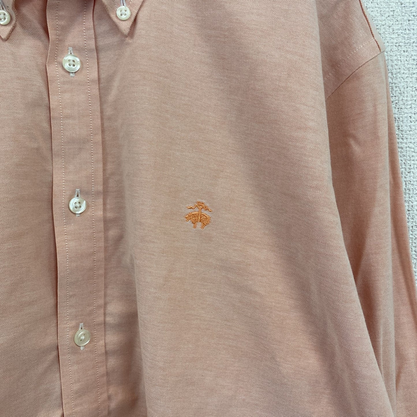 Brooks Brothers　ブルックスブラザーズ　長袖シャツ　ボタンダウンシャツ　ピンク　Lサイズ