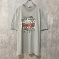 DELTA　MLB　ワールドチャンピオンズ　半袖プリントTシャツ　2018　グレー　灰色　オーバーサイズ　XXLサイズ　古着