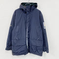 NAUTICA　ノーティカ　フルジップナイロンジャケット　紺　ネイビー　Sサイズ　古着