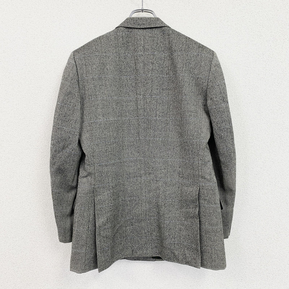 Aquascutum　アクアスキュータム　ダブルテーラードジャケット　灰色　グレー　94A5サイズ　古着