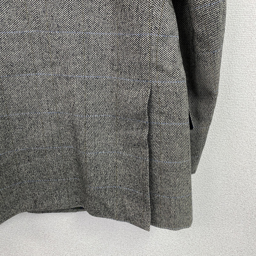 Aquascutum　アクアスキュータム　ダブルテーラードジャケット　灰色　グレー　94A5サイズ　古着