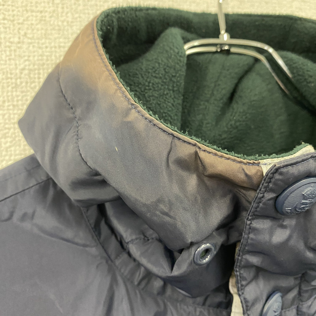 NAUTICA　ノーティカ　フルジップナイロンジャケット　紺　ネイビー　Sサイズ　古着