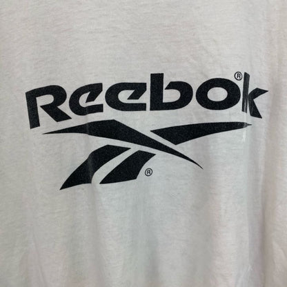 古着 used　90s　Reebok　リーボック　PlayStation　プレステ　半袖ロゴプリントTシャツ　白　ヴィンテージ