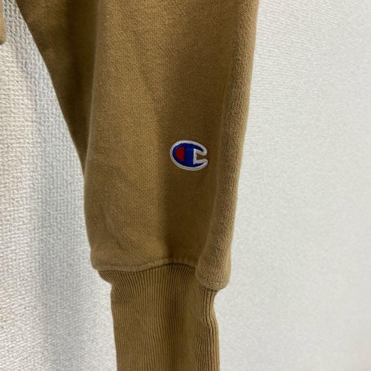 古着 used　00s　champion　チャンピオン　リバースウィーブ　スウェットパーカー/フーディー　ベージュ　Sサイズ