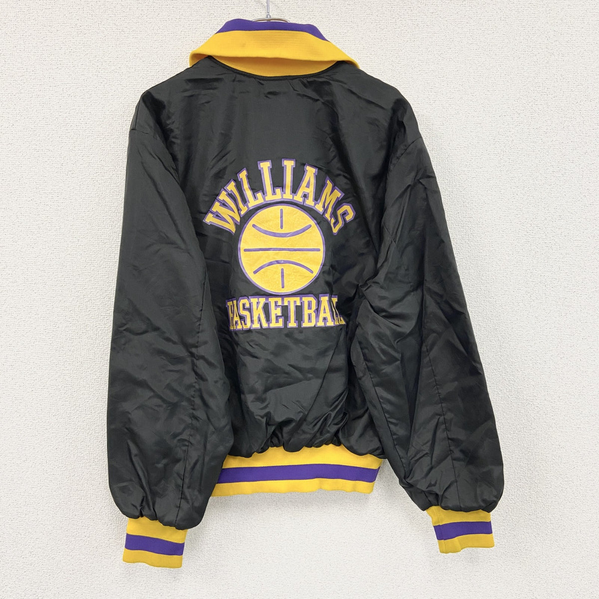 ～80s　Leader Sportswear　アノラックパーカー　三角タグ　ロケットTALON　ブラック　2XLサイズ　　ヴィンテージ　古着