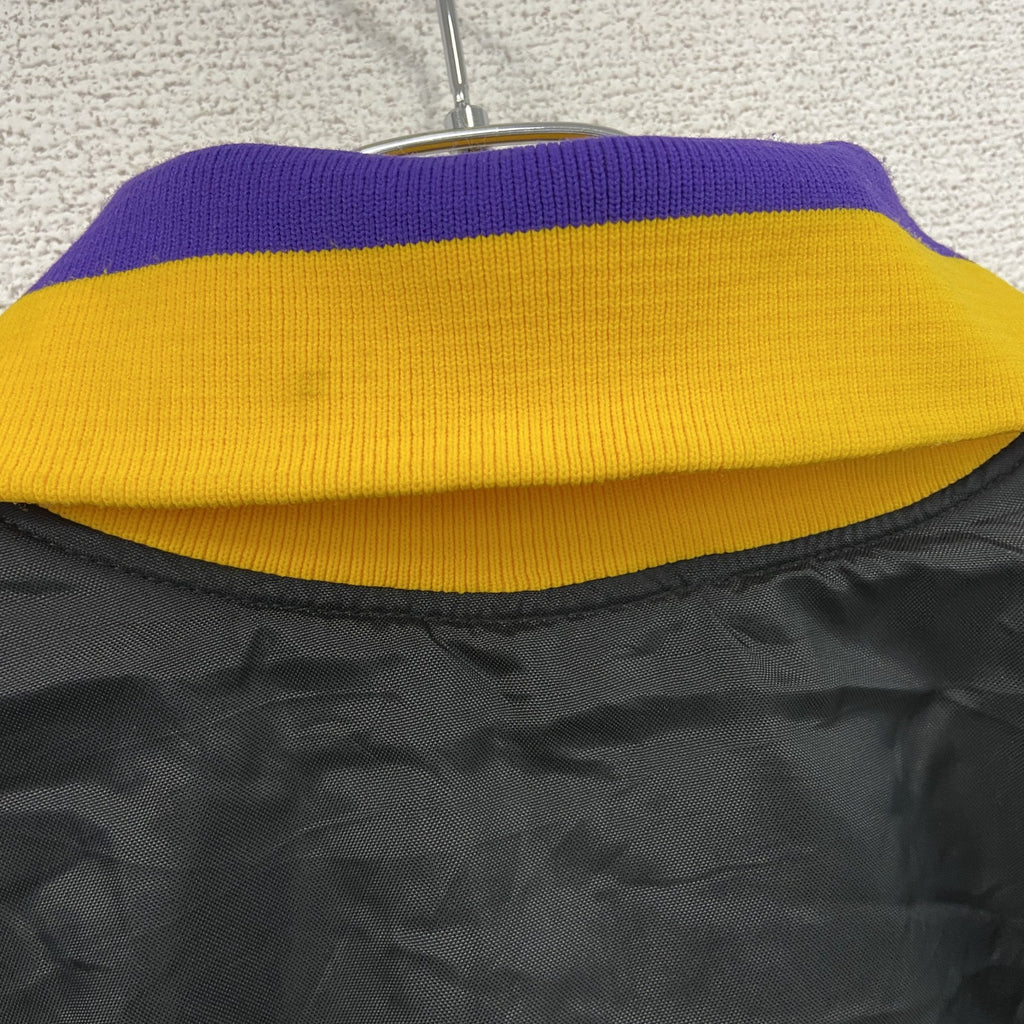 ～80s　Leader Sportswear　アノラックパーカー　三角タグ　ロケットTALON　ブラック　2XLサイズ　　ヴィンテージ　古着