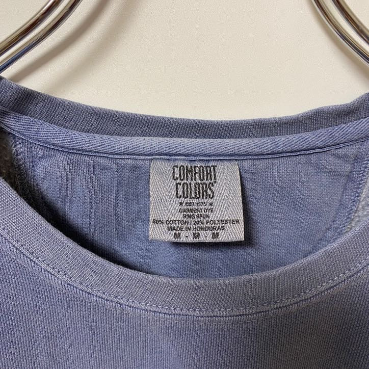 COMFORT COLORS　長袖クルーネックプリントスウェット　トレーナー　VIRGINIA　秋冬服　Mサイズ　古着