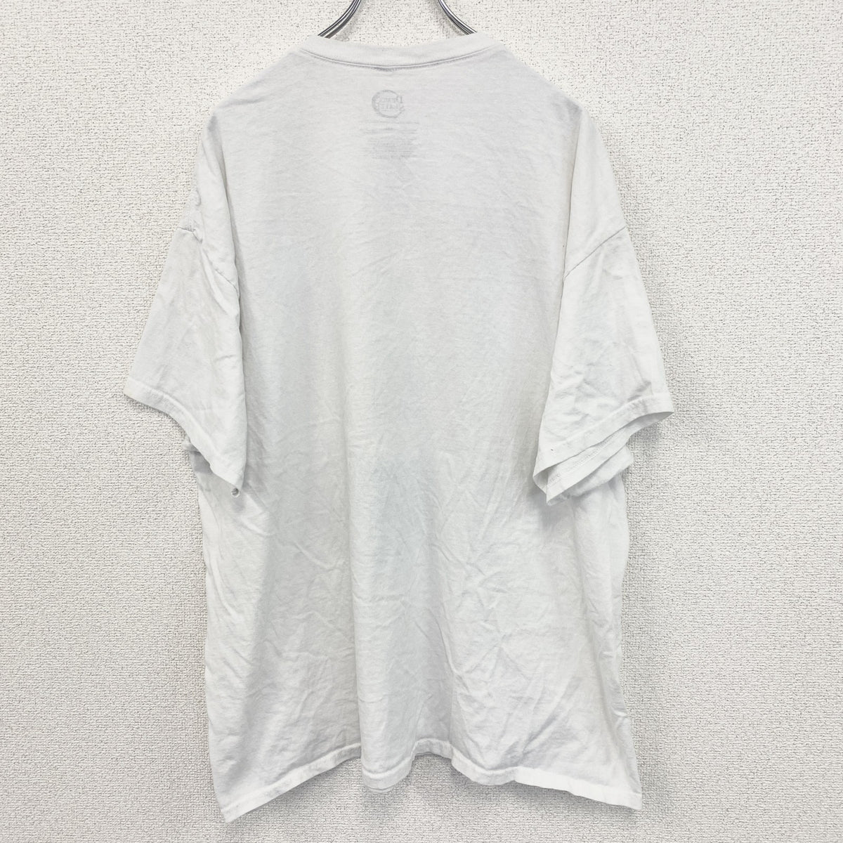 DEMON SLAYER　半袖アニメプリントTシャツ　鬼滅の刃　カジュアルデザイン　クルーネック　白　ホワイト　XXLサイズ　古着
