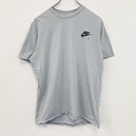 古着 used　NIKE ナイキ　半袖プリントTシャツ　エア フォース ワン　カジュアル　クルーネック　グレー　Mサイズ