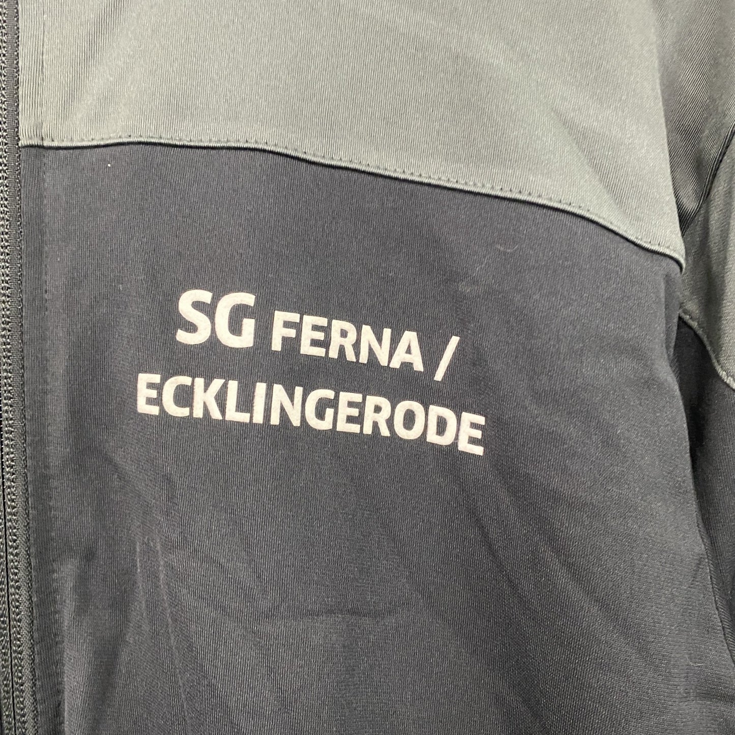 NIKE　ナイキ　DRI-FIT　トラックジャケット/ジャージ　スウッシュ　黒　ブラック　グレー　Lサイズ