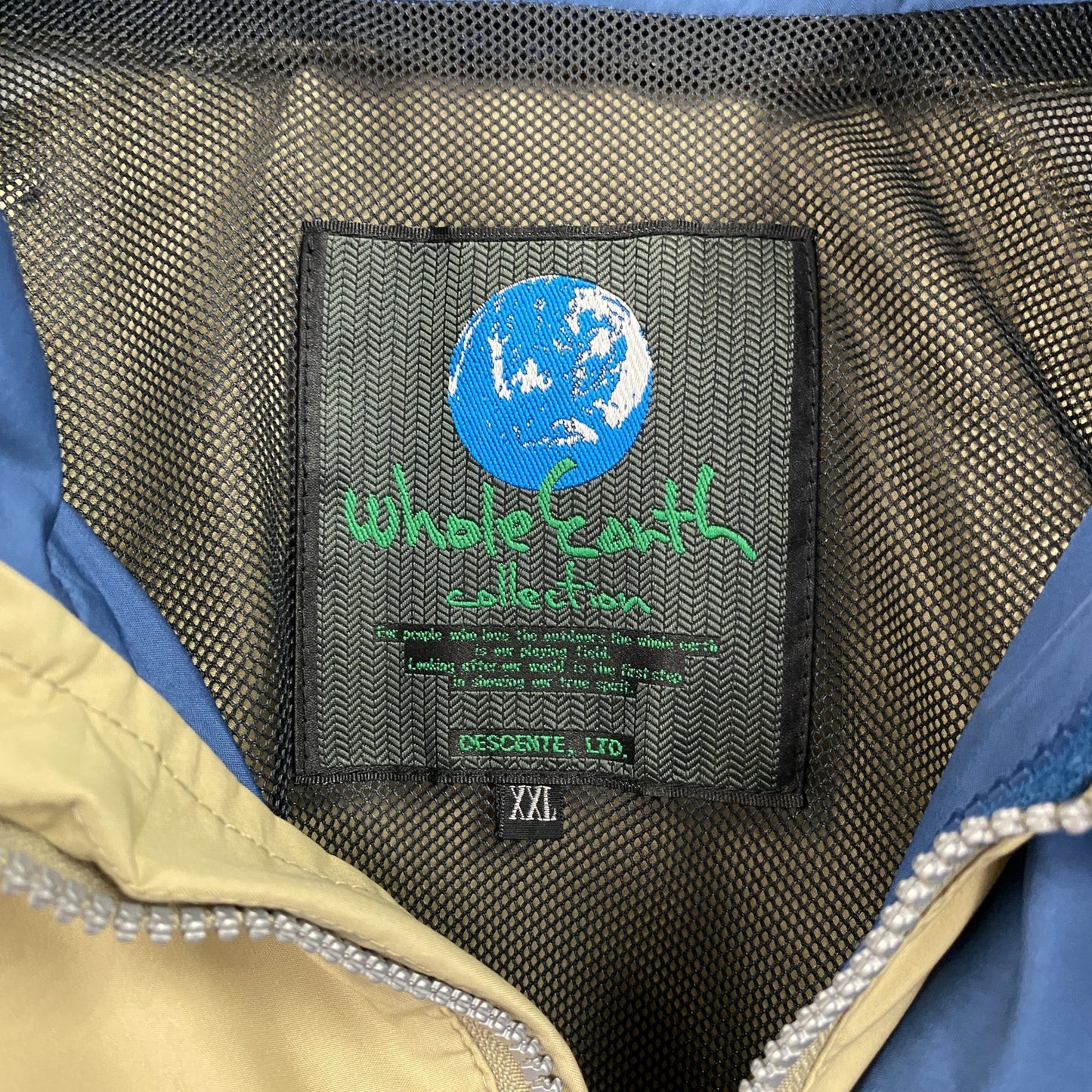 Whole Earth　ホールアース　マウンテンパーカー　ベージュ　XXLサイズ