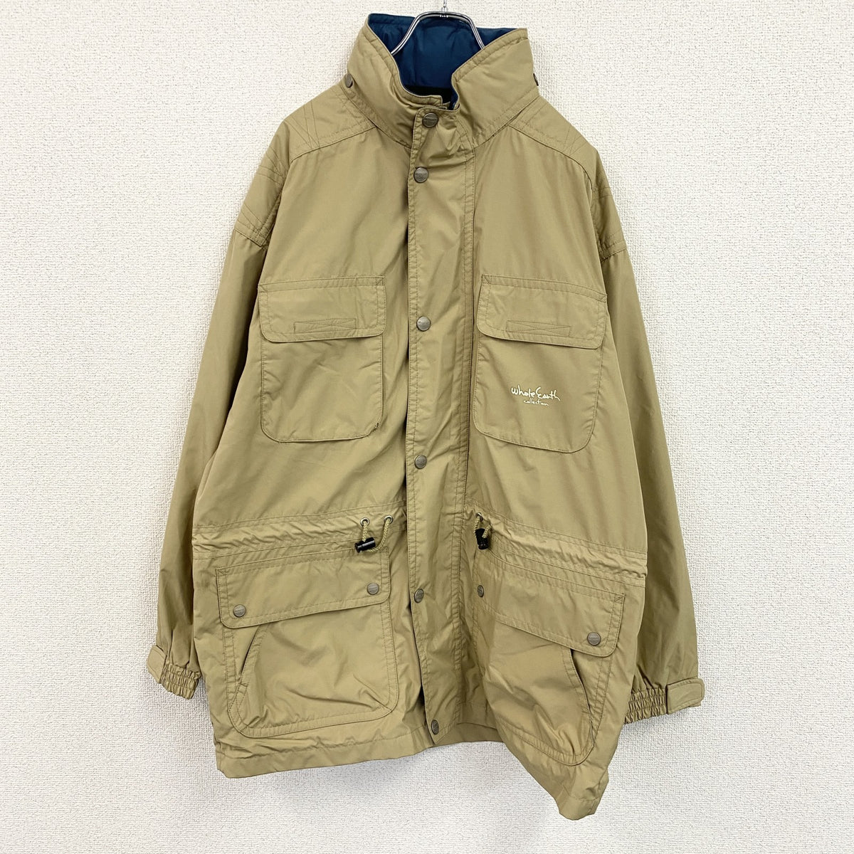 Whole Earth　ホールアース　マウンテンパーカー　4つポケット　ベージュ　XXLサイズ　古着