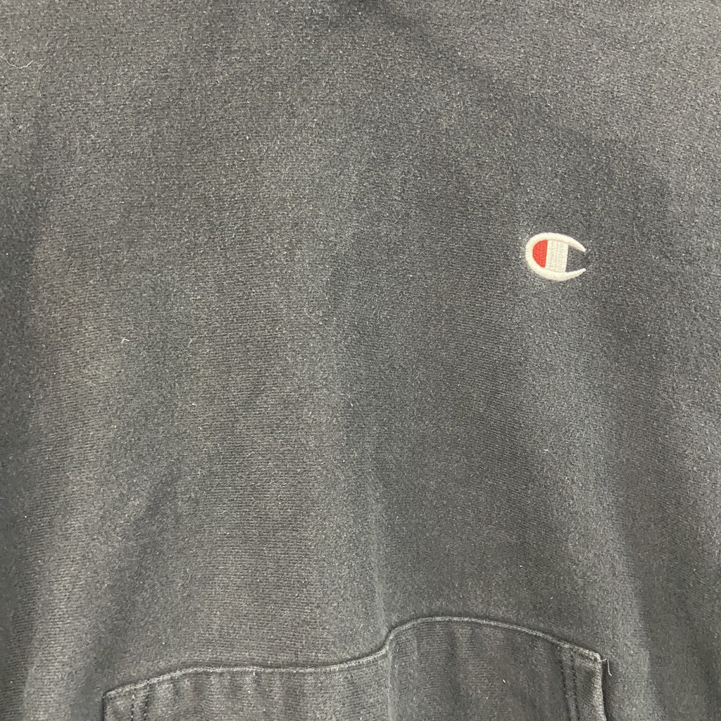 Champion　チャンピオン　リバースウィーブ　スウェットパーカー/フーディー　黒　ブラック　Mサイズ トレーナー スウェットトップス フード付き 古着