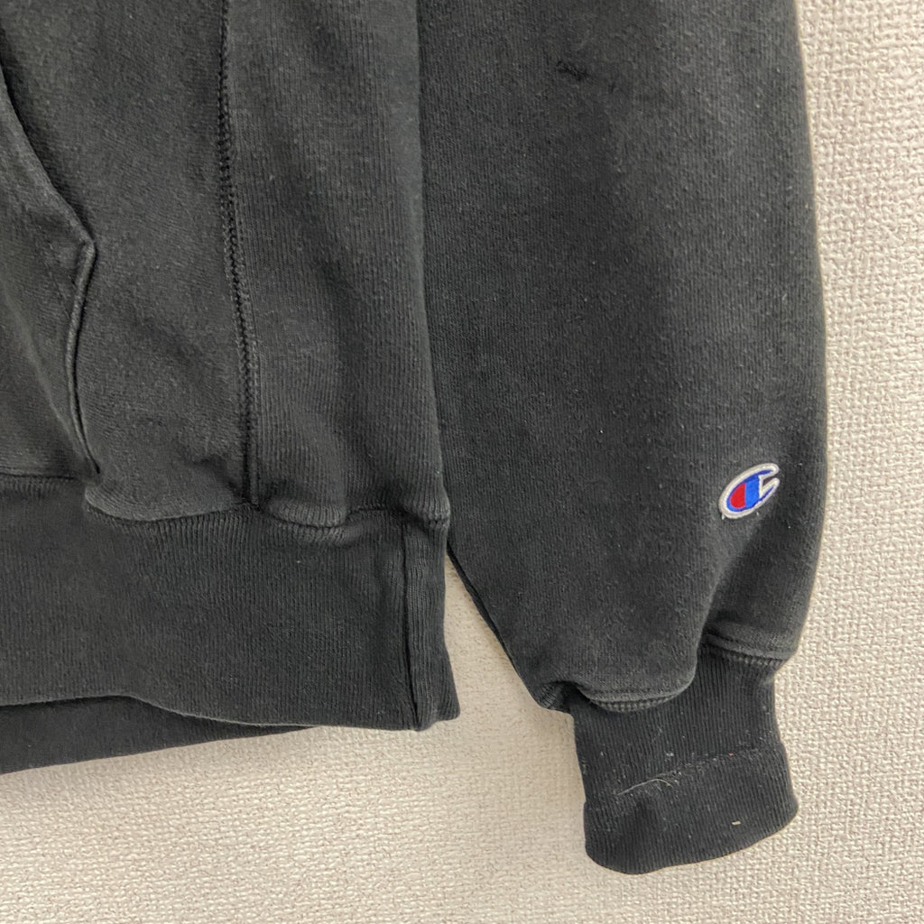 Champion　チャンピオン　リバースウィーブ　スウェットパーカー/フーディー　黒　ブラック　Mサイズ トレーナー スウェットトップス フード付き 古着