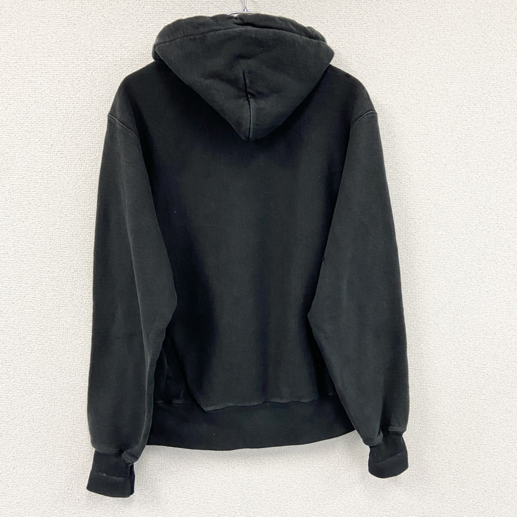 Champion　チャンピオン　リバースウィーブ　スウェットパーカー/フーディー　黒　ブラック　Mサイズ トレーナー スウェットトップス フード付き 古着