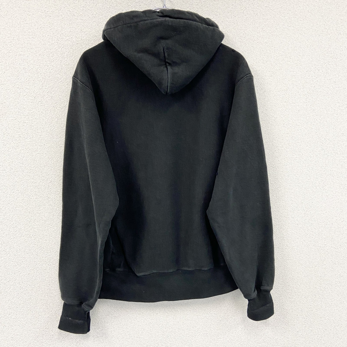 Champion　チャンピオン　リバースウィーブ　スウェットパーカー/フーディー　黒　ブラック　Mサイズ トレーナー スウェットトップス フード付き 古着