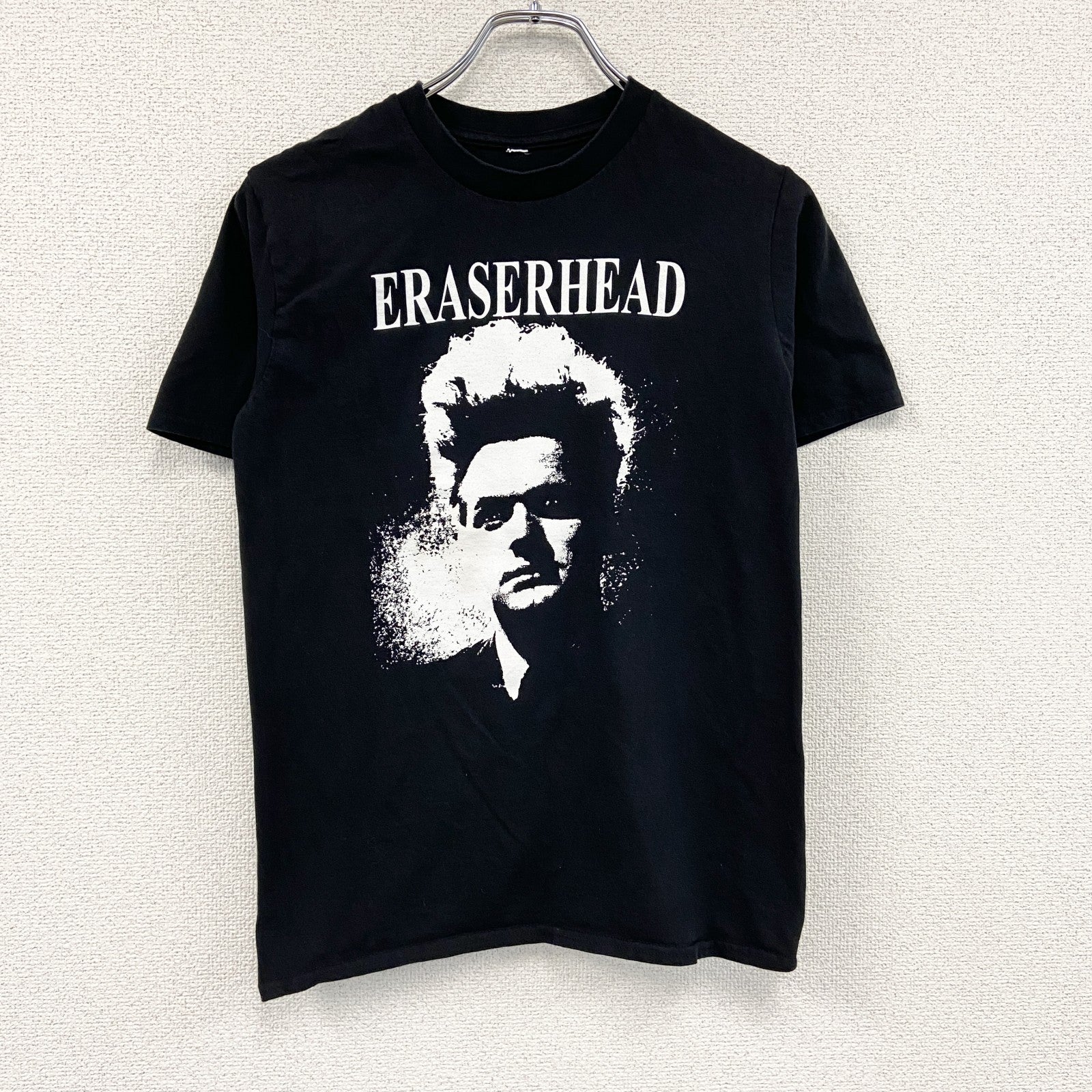 ERASERHEAD　イレイザーヘッド　半袖プリントTシャツ　ムービーT　黒　ブラック　古着