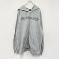 00s　QUICKSILVER　クイックシルバー　フルジップスウェットパーカー/フーディー　グレー　XLサイズ　古着