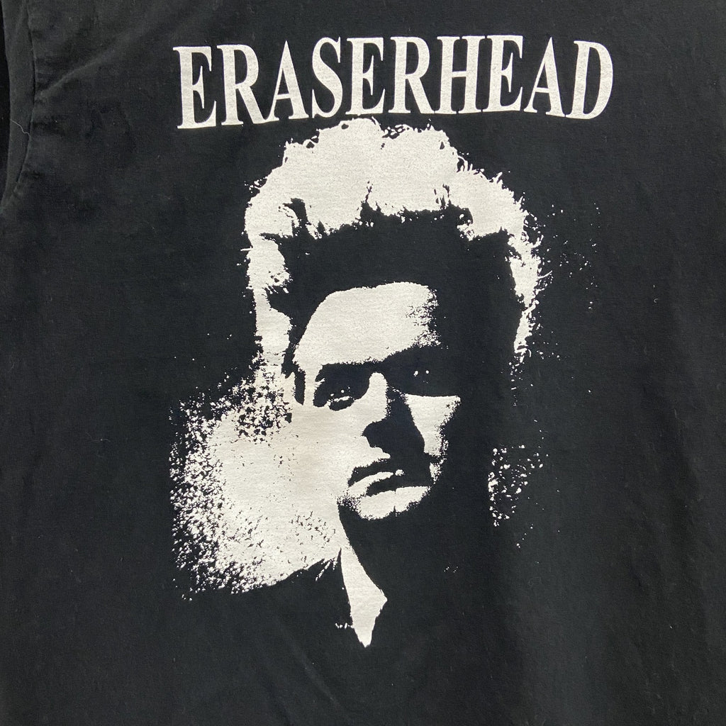 ERASERHEAD　イレイザーヘッド　半袖プリントTシャツ　ムービーT　黒　ブラック　古着