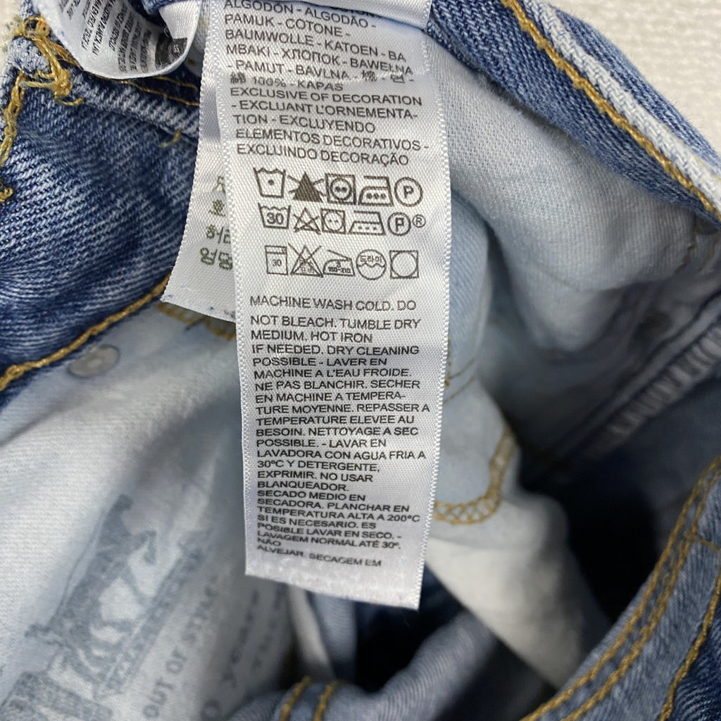 Levi's　リーバイス　505　デニムパンツ/ジーンズ　ジップフライ　インディゴ　W36サイズ　古着