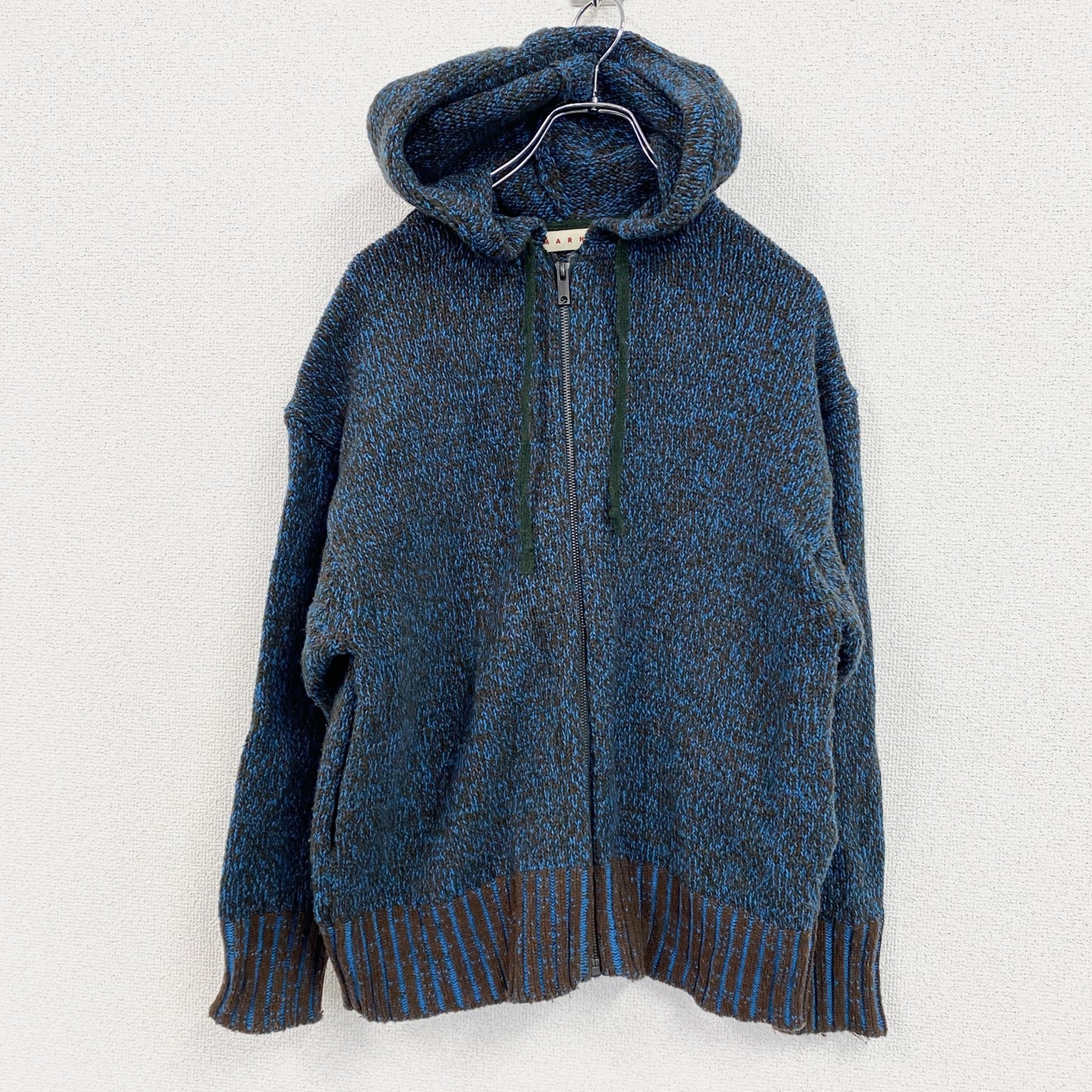 UNIQLO　ユニクロ　MARNI　マルニ　ニットパーカー/フルジップセーター　フーディー　マルチカラー　Sサイズ