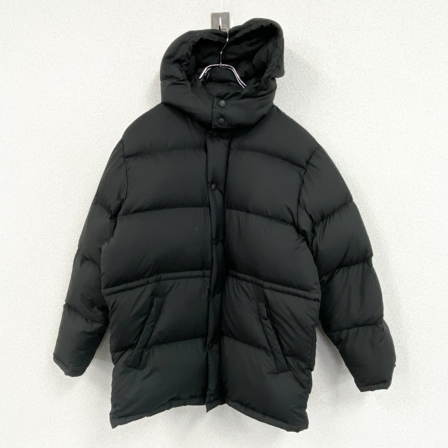renoma レノマ　フード付きダウンコート　ダウン70％　黒　ブラック　Lサイズ