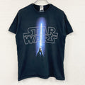 GILDAN　ギルダン　STAR WARS　スターウォーズ　半袖プリントTシャツ　ムービーT　黒　ブラック　Mサイズ　古着