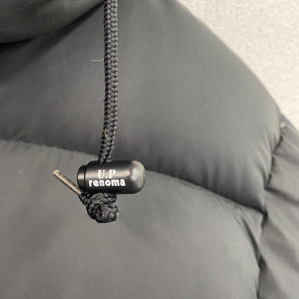 renoma　レノマ　U.P renoma　ダウンジャケット　黒　ブラック　Lサイズ　古着