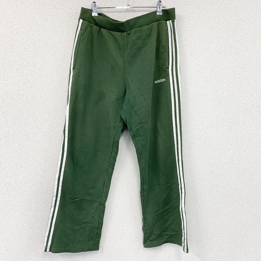adidas　アディダス　スウェットパンツ　緑　グリーン　Lサイズ　古着