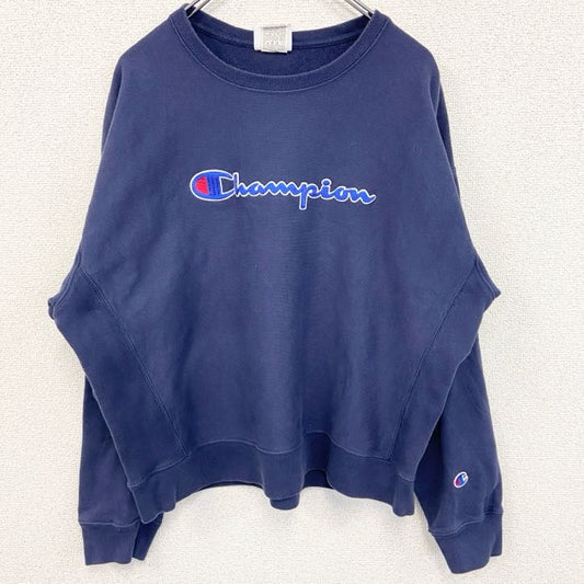 00s　champion　チャンピオン　リバースウィーブ　スウェット/トレーナー　紺　ネイビー　XLサイズ
