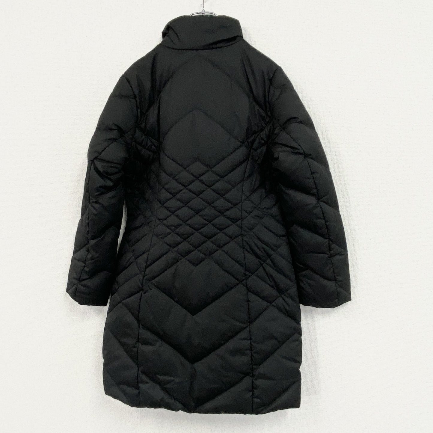 Eddie Bauer　エディーバウアー　ダウンコート/キルティングコート　ダウン80％　黒　ブラック　XSサイズ