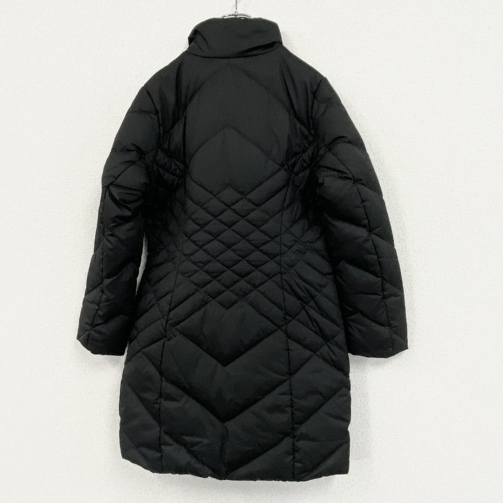Eddie Bauer　エディーバウアー　ダウンコート　ダウン80％　キルティングコート　黒　ブラック　XSサイズ　古着