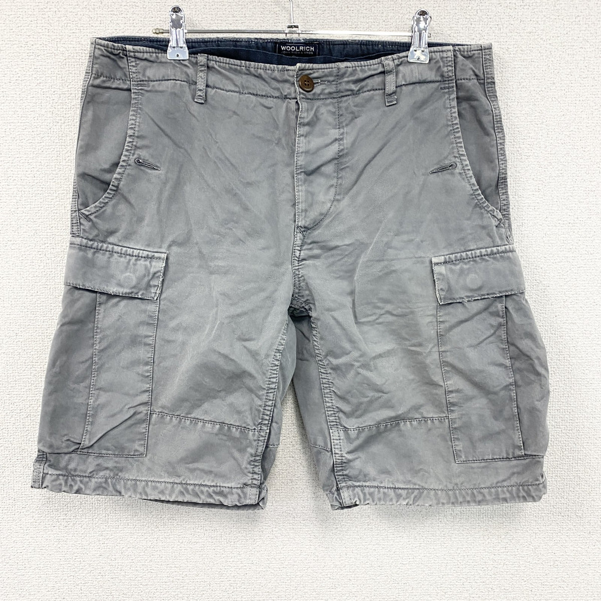 WOOLRICH　ウールリッチ　ハーフカーゴパンツ/ショートパンツ　グレー　31サイズ　古着