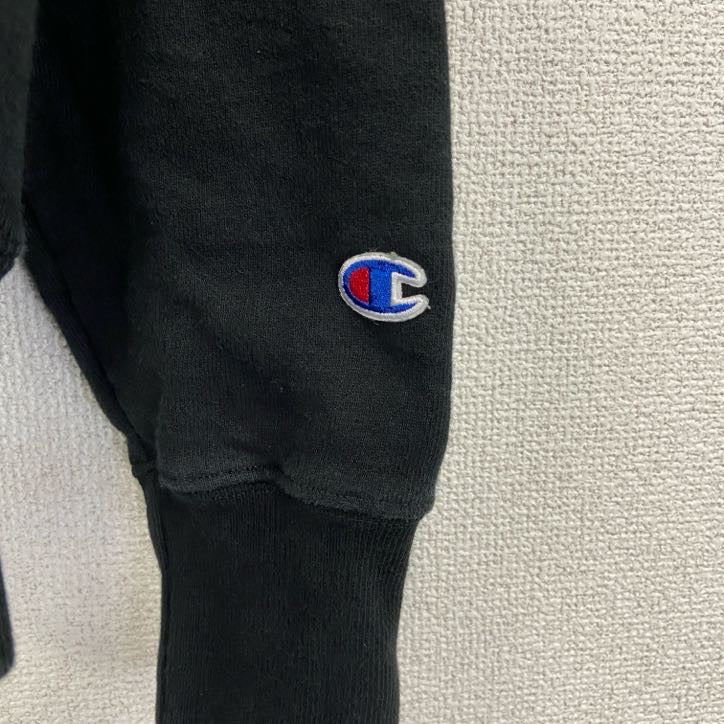00s　champion　チャンピオン　リバースウィーブ　スウェットパーカー/フーディー　黒　ブラック　Sサイズ
