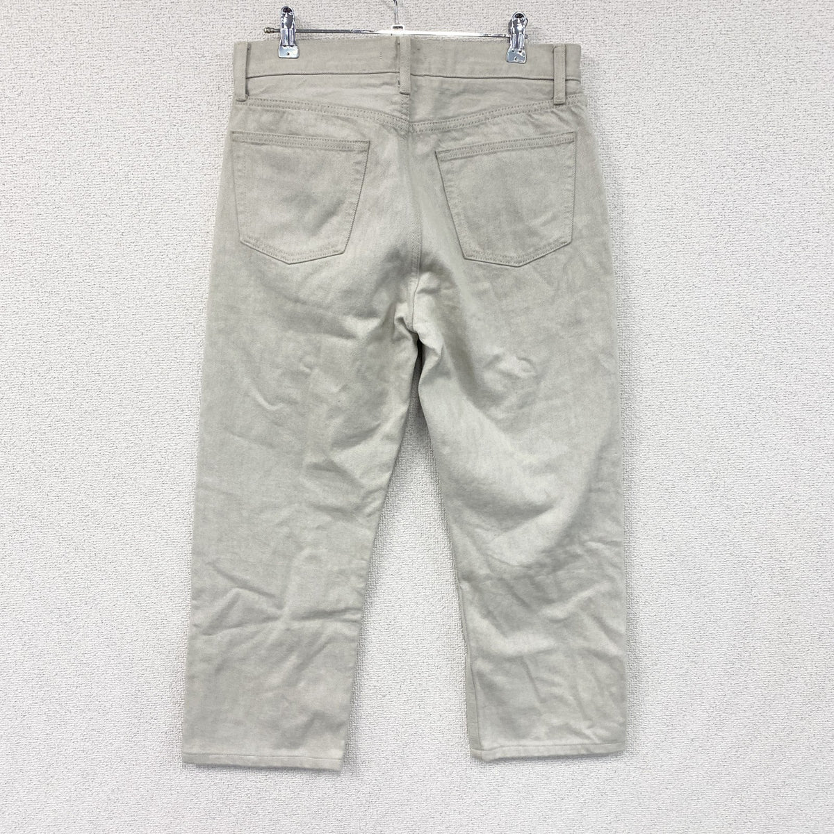 UNIQLO　ユニクロ　HELMUT LANG　デニムパンツ/ジーンズ　ジップフライ　ベージュ　3サイズ　古着