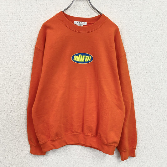 LABRAT　ラブラット　スウェット/トレーナー　オレンジ　Mサイズ