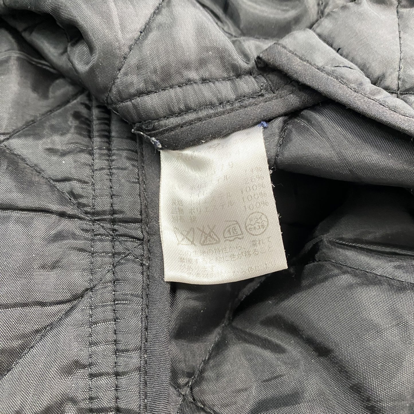 Eddie Bauer　エディーバウアー　キルティングジャケット　中綿入り　灰色　グレー　XLサイズ