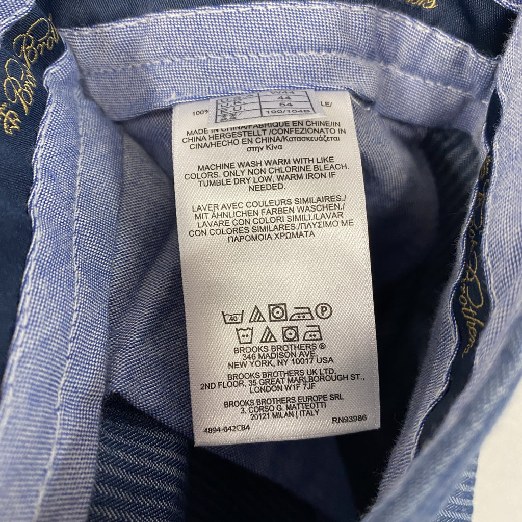 Brooks Brothers　ブルックスブラザーズ　ハーフパンツ/ショートパンツ　紺　ネイビー　44サイズ　古着