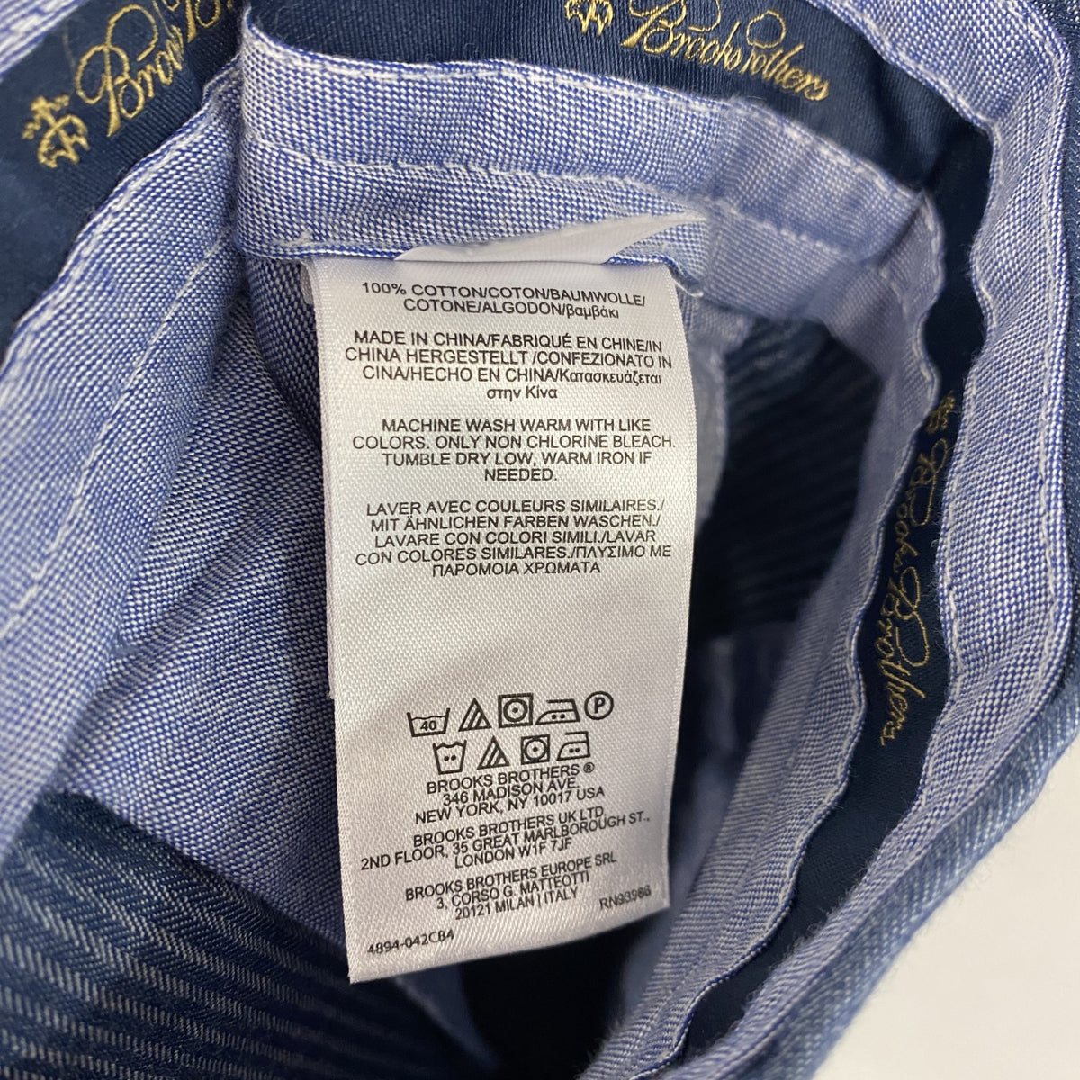 Brooks Brothers　ブルックスブラザーズ　ハーフパンツ/ショートパンツ　紺　ネイビー　44サイズ　古着