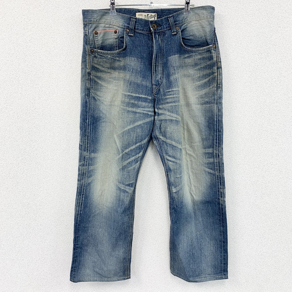 EDWIN　エドウィン　デニムパンツ/ジーンズ　ジップフライ　インディゴ　36サイズ　古着