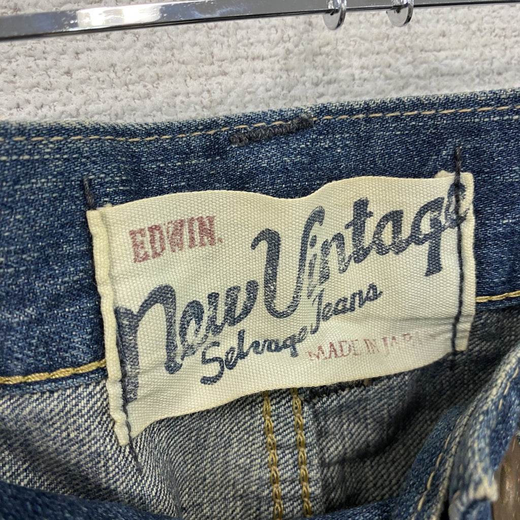 EDWIN　エドウィン　デニムパンツ/ジーンズ　ジップフライ　インディゴ　36サイズ　古着