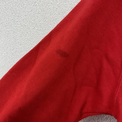 Disney　ディズニー　Mickey Mouse　スウェット/トレーナ　ラグランスリーブ　赤　レッド　Sサイズ