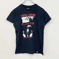 BRISUCO　半袖アニメプリントTシャツ　TOKYO JAPAN　悲しみと悲哀　クルーネック　黒　ブラック　Sサイズ　古着
