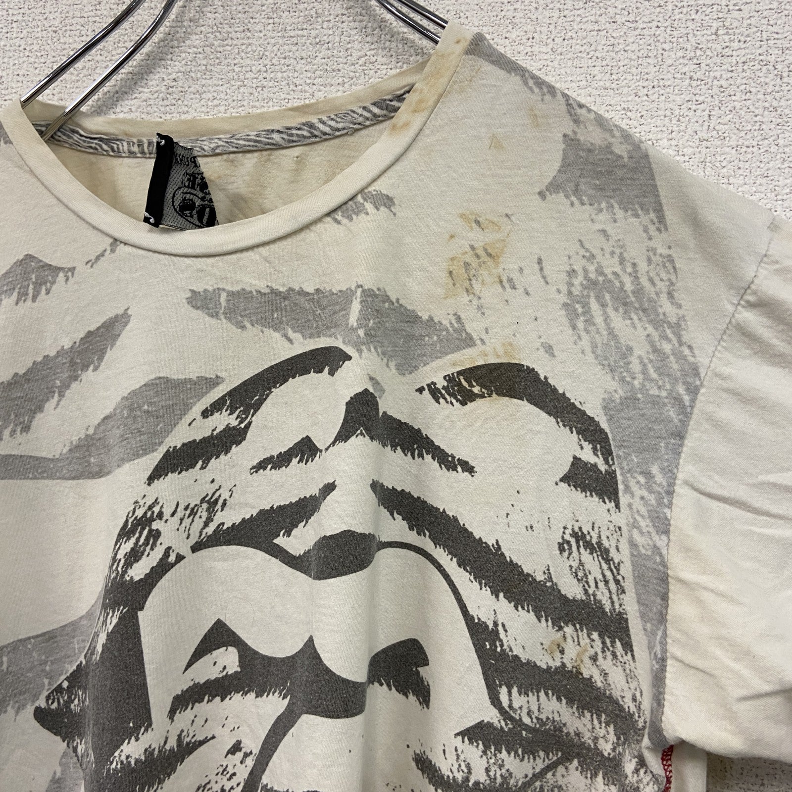 HOUSE OF THE GODS　The Rolling Stones　半袖バンドTシャツ　白　ホワイト　Lサイズ　古着